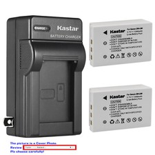 Kastar Battery AC Wall Charger for Sanyo DB-L90 Sanyo VPC-SH1BK VPC-SH1EXR