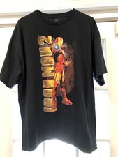 Ironman 2 Black T-Shirt Sz L