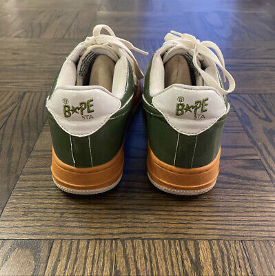 Bape x Kaws Bapesta Kaws Chompers Bape Orange/Green 2006 Bape x Kaws Bapesta Kaws Chompers Bape Orange/Green 2006