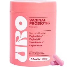 URO O Positiv Vaginal Probiotics 60 COUNT Wom...
