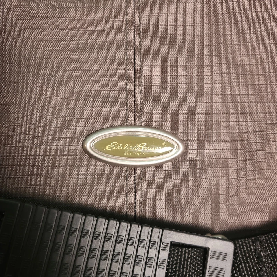Bolsa de equipaje de almacenamiento de traje de ropa con cremallera verde genuina Eddie Bauer **LEER** Foto 2 de 4