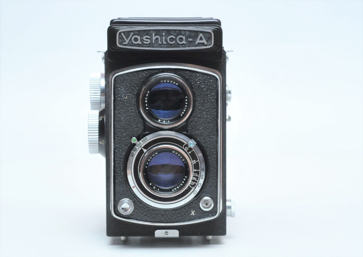 Yashica-A Twin Lens Reflex Medium Format Camera | 6x7 cm | 80mm f3