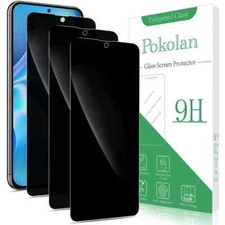 3x Protector De Pantalla Privacidad Cristal Antiesp a Para Samsung Galaxy S23 FE