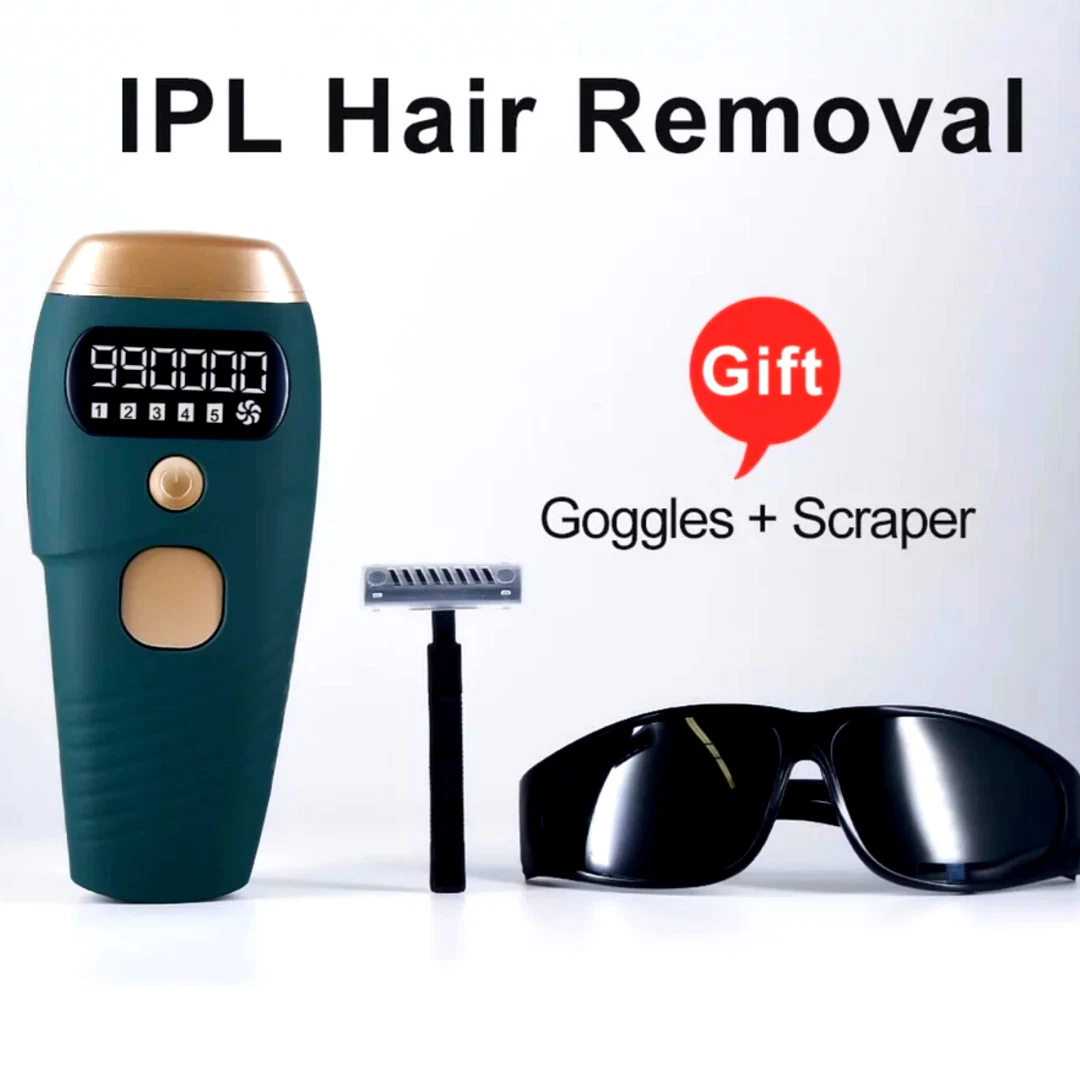 990000 Flashes Electric Depiladora Laser Permanent IPL Laser Hair Removal Device - Picture 8 of 24