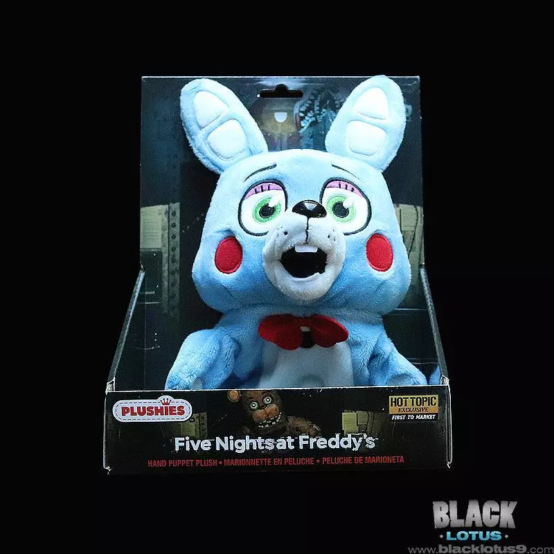 Fnaf Five Nights At Freddy's 8 Toy Bonnie Puppet Plush HT Exclusive NEW