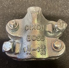 Dixon Boss Clamps, 1" Hose ID, 1 17/32"-1 23/32" Hose OD, Malleable Iron, Zinc