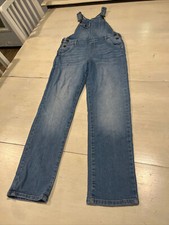 OshKosh B  Gosh long Denim overalls size 12