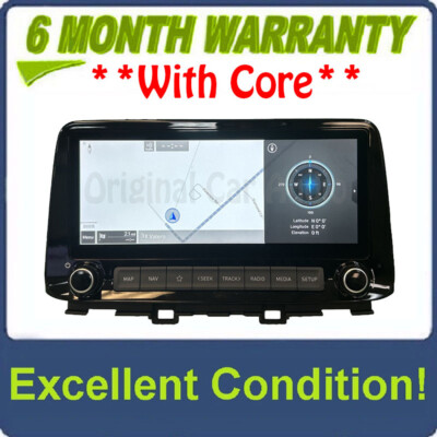 22 - 23 Hyundai Kona OEM Radio Receiver Media Navigation Apple Carplay Android A