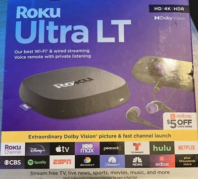 Roku Ultra LT Streaming Device 4K