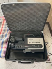 Videocamera VKR6850 PHILIPS EXPLORER VHS HQ + AC ADAPTOR + BATTERY PACK