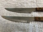 2 Pieces St. Regis Stainless Japan Steak Knives Wood Handles 3 1/2” Blade — photo 3