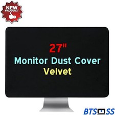 27" Computer Monitor Dust Cover Protector for iMac LCD Screen Black