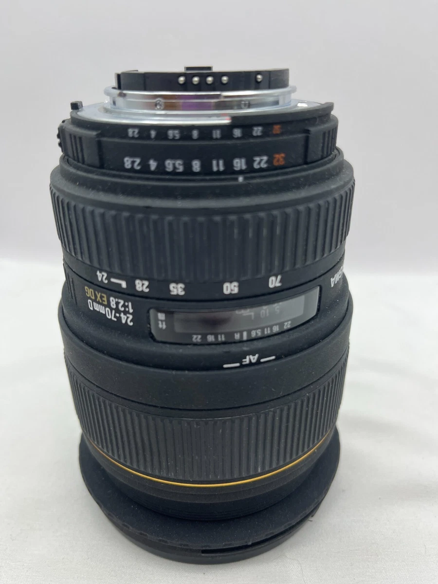 Sigma EX f/2.8 Camera Lenses 24-70mm Focal for sale - eBay