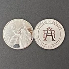 AMERICAN RESERVE COLUMBIA GODDESS SILVER ROUND – LOT OF 2! – GEM BU – 2 oz TOTAL