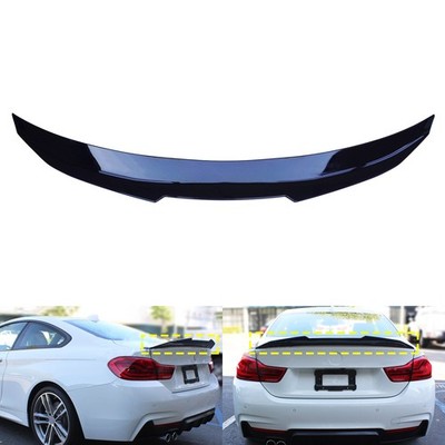 Für BMW 4er Coupe F32 F82 13-20 PSM-Style Schwarz Glanz Heckspoiler Heckflügel