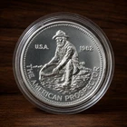 1982 Engelhard American Prospector 1 oz .999 Fine Silver Round