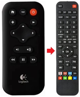 Fernbedienung geeignet für LOGITECH SQUEEZEBOX-BOOM