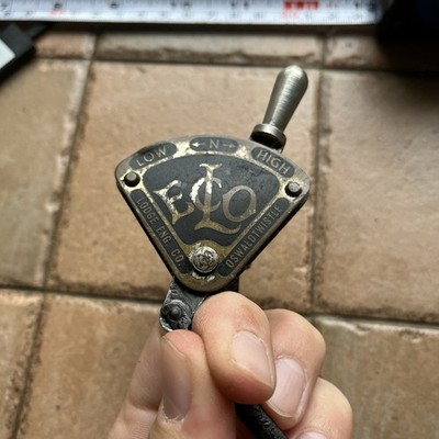 Elco Drei Gang Schalthebel Vintage Fahrrad Radfahren NOS