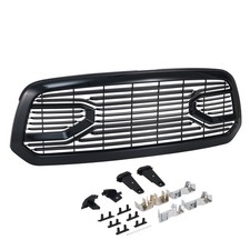 For 2013-2018 1500 Dodge Ram Front Grille Bumper Gloss Black Grill Direct Fit For 2013-2018 1500 Dodge Ram Front Grille Bumper Gloss Black Grill Direct Fit