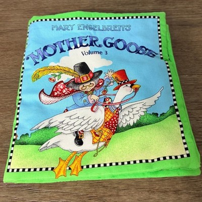 Mary Engelbreit Mother Goose Volume 3 Fabric Book Childrens Nursery Rhymes