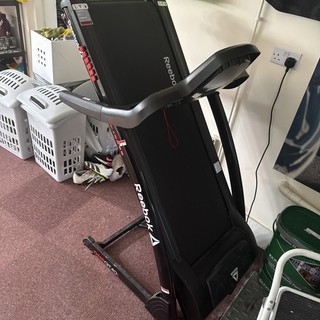 Reebok One GT40S Electric Folding Treadmill Black