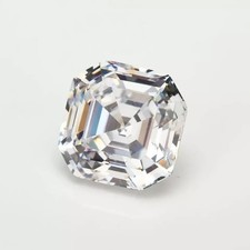 Loose Lab Grown CVD Diamond 2 Ct Asscher D Color IF Clarity Diamond Certified