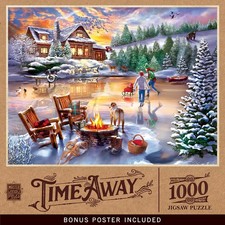 MasterPieces - Time Away - An Evening Skate 1000 Piece Jigsaw Puzzle