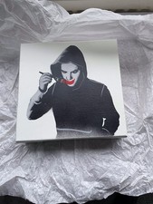 Kunstrasen Mini Leinwand x 2, Kunst macht mich glücklich & zerbrechlich wie Banksy, John Doe usw.