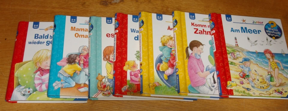 8 Bände Wieso Weshalb Warum Junior 2-4 - Bild 3 von 4