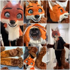 Orange Foxy Fursuit Partial