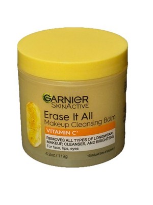 Garnier Skin Active Erase It All Makeup Cleansing Balm with Vitamin C - 4.2 Oz
