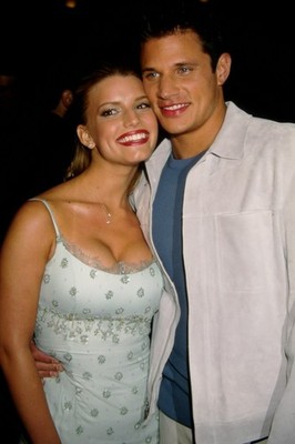Dia Jessica Simpson, Nick Lachey 2000 Slide 35mm js40-31-1-4