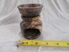 Brown Soapstone Ornate Tealight Aroma Lamp — photo 9