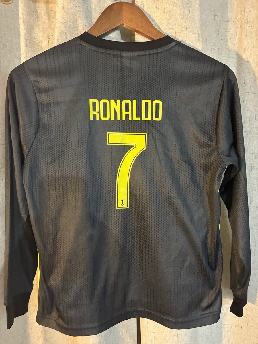 Juventus FC Jeep Jersey #7 Cristiano Ronaldo Youth Large (EU 26