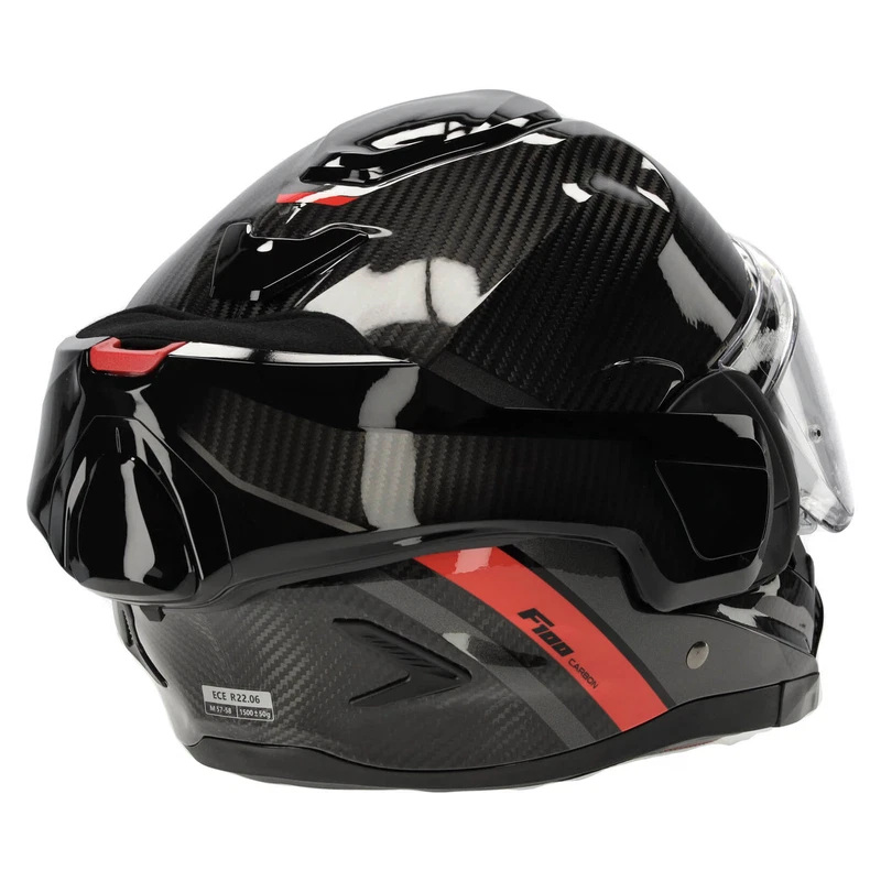 HJC F100 Carbon Stan Red, photo 8 of 9