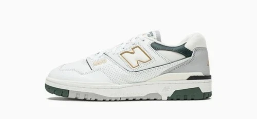 New Balance 550 Nightwatch Pine Green White Sneakers Retro BB550PWC Men's Sz 13