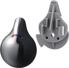 RP28595 Shower Handle Replacement for Delta Faucet Temperature Knob and Cover, D