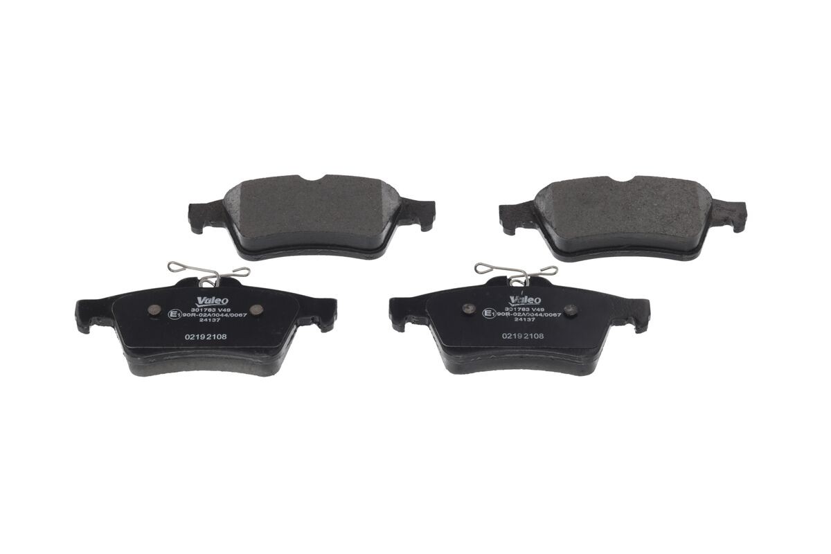 Plaquettes de frein Valeo 301783 pour éliminer les sifflements sur Ford C-Max