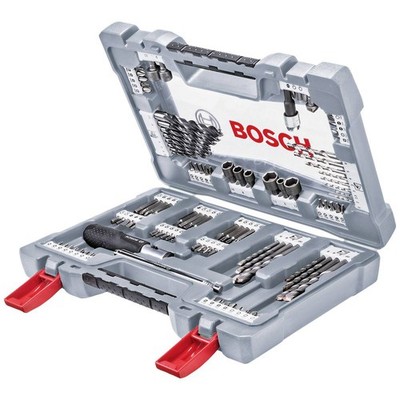 Bosch Accessories 2608P00236 105teilig Bohrer- und Bit-Sortiment Metall, Stein,