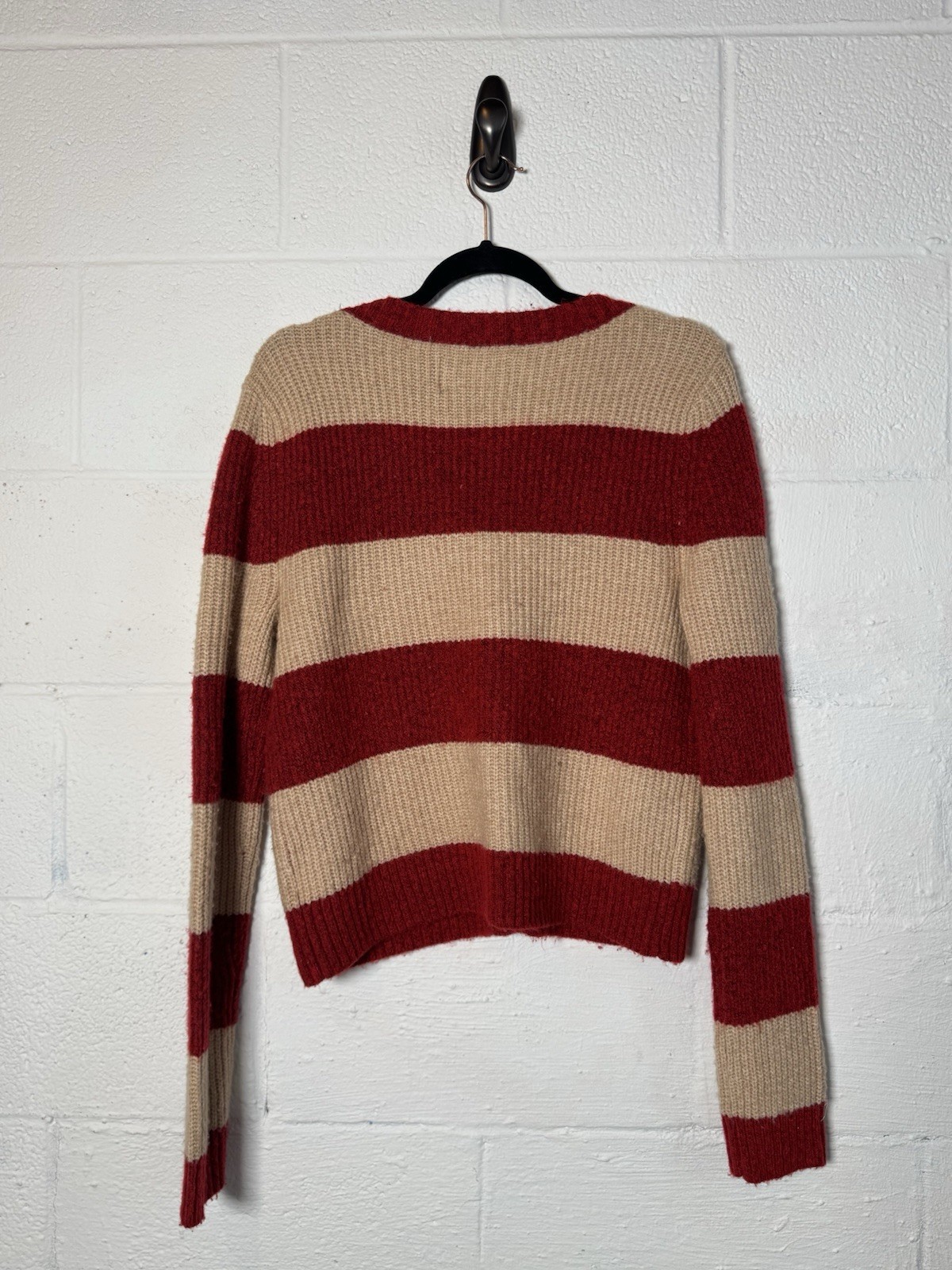 American Eagle Striped Button Front Cardigan Swea… - image 2