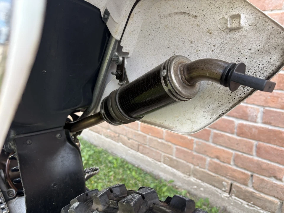 93-97, 02-07 Honda CR125 FMF Titanio 2 Escape Corto (Leer Descripción) Foto 3 de 3