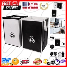 Recycle Waste Bag for Kitchen Home Trash Sorting Bins Base Plate Waterproof B...