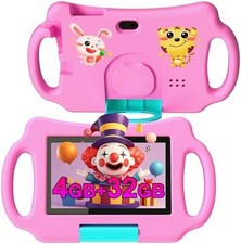 Kids Tablet 7'' Android 12 for Kids 4GB 32GB Parental Control Educational Games