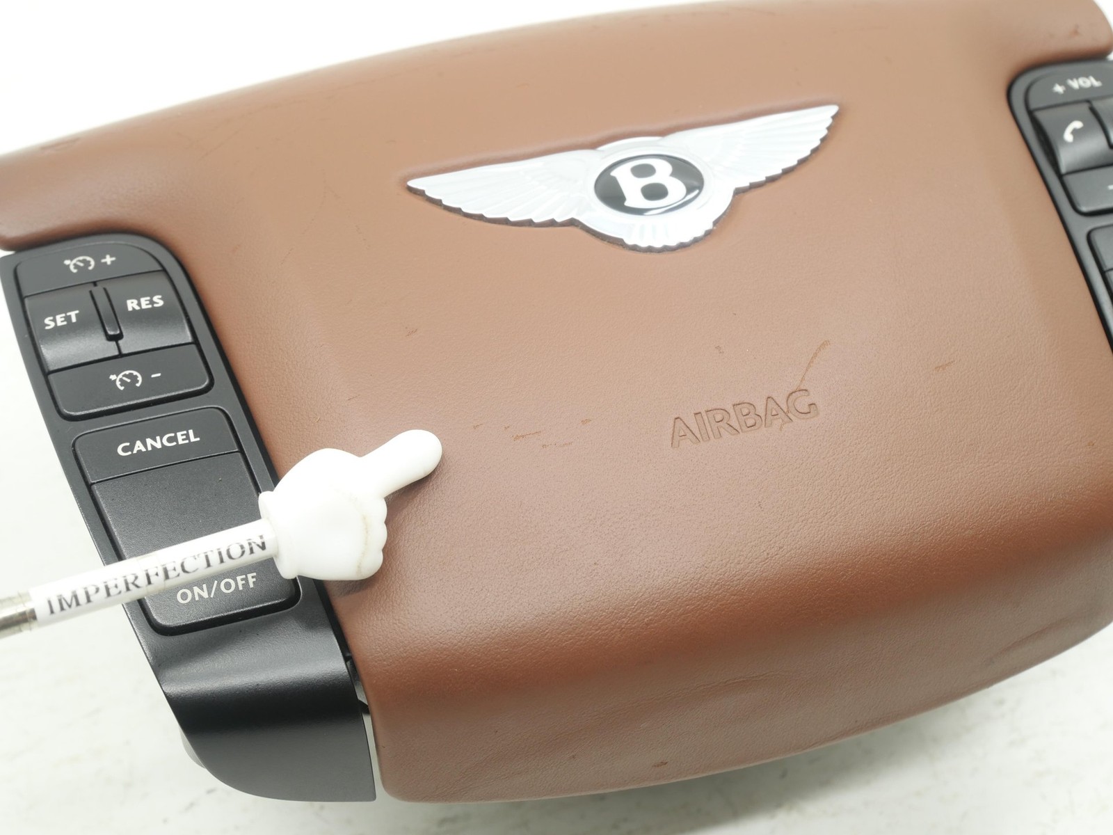 2003-2011 Bentley Continental Steering Wheel Airbag Driver SRS 3W0959538A OEM