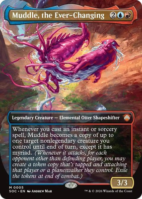 #ad #ad Foil Muddle the Ever Changing Borderless 5 NM Commander: Secrets of ... $6.49