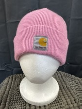 Carhartt A18 Knit Cuffed Beanie Hat Pink Glow Watch Cap One Size Unisex