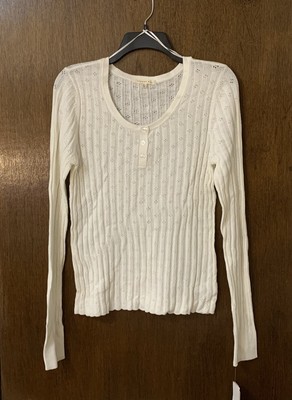 Copper Key Juniors New Pullover 1/2 Button Shirt Blouse Top  XL 34'' - 44'' Bust
