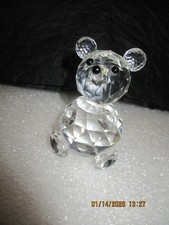 Figurine Cristal Swarovski ours grand modèle
