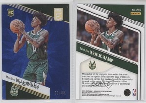 2022-23 Donruss Elite Rookies Blue /99 MarJon Beauchamp #249 Rookie RC