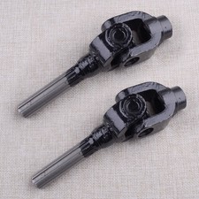 2pcs U Joint Drive Shaft Gear Assy Reverse Transfer For Quad UTV Go Kart Buggy